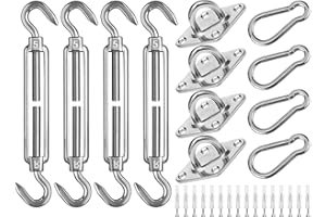 ZFYQ Zestaw do mocowania markizy przeciwsłonecznej