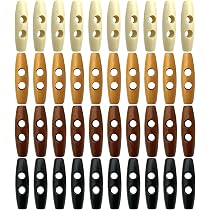 Lot De 12 Boutons Vintage Effet Corne Vert - 4 Trous, 2.2 Cm - Réf 224 - Occasion
