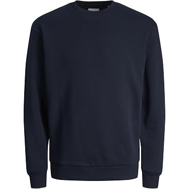 Produktbild von Sweatshirt Herren Ohne Kapuze Langarm Basic Sweater Herren Oversized Sport Herren Sweatshirt Outwear Y2K Clothes Bequem Outwear Zip Hoodie Herren Oversize Vintage Rundhals Für Männer Teenager