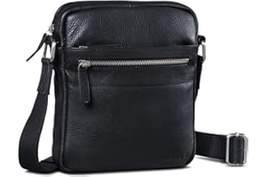 ROYALZ 'Trenton' torba na ramię, skórzana, męska, mała, styl vintage, torba boczna, torba na ramię, skórzana torba do zawieszenia