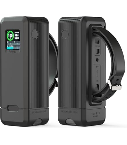 kwmobile Siliconen powerbank hoes compatibel met Anker Power Bank 25000mAh (A1695H11) case - battery case - Powerbank beschermhoes in grijs