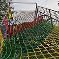 GYYN Climbing Net Woven Rope for Kids, Safety Net Cargo Nylon Rope Netting Playground Equipment Cargo Netting Swingset Large Play Indoor Garden Climbing Frames, 1x6m(3.3x19.7ft)
