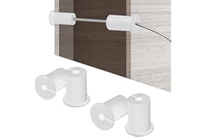 ACTIMED 4 Pcs Cable Grommet Kit for Starlink, Wall Pass Through Grommets Compatible with Starlink Mount for Cord Protection, Cable Routing Bushings for 1" Wall Hole, Starlink Accessories(White).