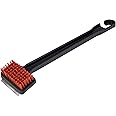 Char-Broil 140 789 - Cool-clean Brush.,Black/Red,9.3L x 5W x 38H centimetres