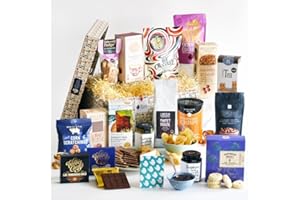 THE BRITISH HAMPER COMPANY British Hamper Company Gourmet Food Gifts Hampers – Mothers Day Gift Basket, For Her, Mum, Girlfriend, Wife, Mother. Get Well Soon Baskets, Birthday Gifts Ideas For Couples, Men, Families