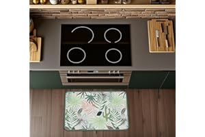 CREARREDA Tappeto Cucina Mordibo Antiscivolo Lavabile Antimacchia, Passatoia Cucina Assorbente Made in Italy, Runner Cucina Tappetino Multiuso in Gomma Porosa Ideale per Ingresso, Bagno e Doccia