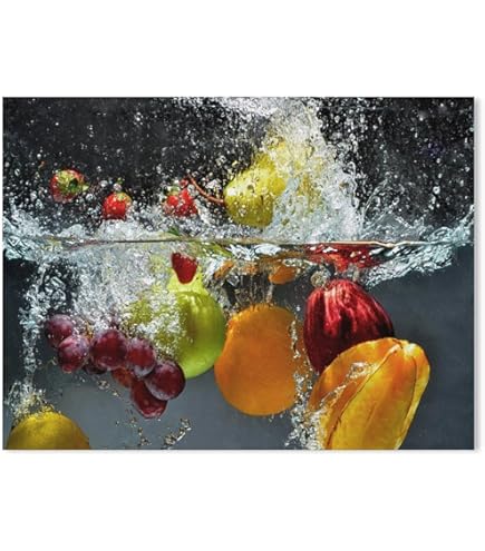 Malen Nach Zahlen Set - 6 Obst-Motive Für Entspannte Kreativität