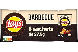 Lay's Chips Barbecue 27,5g - Multipack de 6