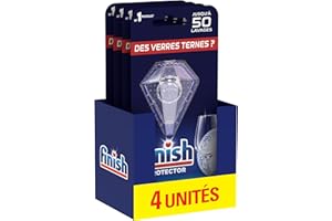 Finish Protector - Protection Des Verres Et De La Vaisselle - Produit Lave Vaisselle - Complement Pastille Lave Vaisselle - Lot de 4