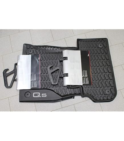 MOTOS Tappeti in PE per bagagliaio adatto per Audi Q5 I 2008-2017 Migliorate il vostro comfort di viaggio con il resistente tappetino per auto - tappetino per bagagliaio per tutte le stagioni