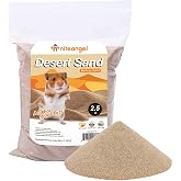 Niteangel Hamster &Ccedil;&ouml;l Banyosu Kumu | Hamster, Şinşilla, Gerbils, Fare, Degus ve Diğer K&uuml;&ccedil;&uuml;k Evcil Hayvanlar i&ccedil;in Tozsuz Banyo