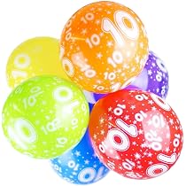 Happium Luftballons Zum 3. Geburtstag – 12 Zoll, Mehrfarbig Mit Zahl 3, Für Mädchen & Jungen