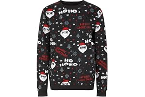 Ex UK Store Kids Christmas Sweatshirt Xmas Jumper Festive Top Boys Girls 9 to 16 Years New