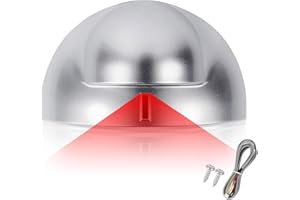 Automatic Door Motion Sensor, Fenansion Flush Mount Microwave Motion Sensor 12-24V Microwave Autodoor Sensor 24.125Ghz Microwave Automatic Request to Exit Door Sensor Motion Detectors