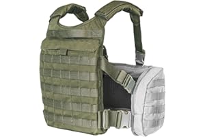 Tasmanian Tiger Trooper Back Plate Oliv Plattenträger für den Rücken - Aufnahme für Schutzplatten