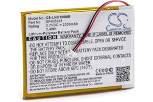 vhbw Batterie Compatible avec Luvion Supreme Connect Moniteur bébé, babyphone (2000mAh, 3,7V, Li-polymère)