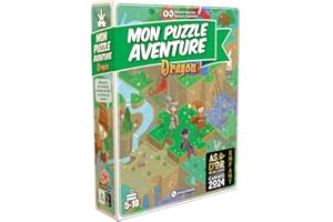 Blackrock Games Jeu, Mon Puzzle Aventure-Dragon, 54 cm x 46 cm, Vert