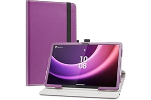 LiuShan Obrotowe etui do Lenovo Tab P11 (2nd Gen) TB350FU 11,5" tablet, obracany o 360° stojak etui do Lenovo Tab P11 (2nd Gen) 11,5 cala, fioletowe