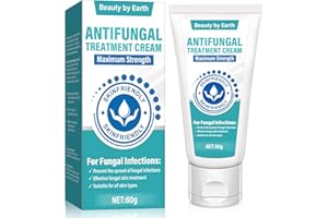YEEGFEY Antifungal Cream, Gentle Anti Fungal Skin Cream for Relief Ringworm & Eczema, Jock Itch, Athletes Foot, Soothe Fungal Skin for Face & Body