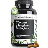 Organic Curcuma with Ginger and Black Pepper 3,000mg - High Dose with Curcumin and Piperine - 180 Vegan Capsules - Essential
