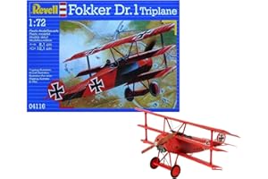 Revell Modellino 04116 - Fokker Dr. 1 Triplano, Scala 1:72