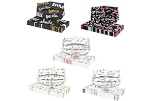 LULUJI Lulupi 50 Stück Einweg Mundschutz Mund-Nasenschutz Pusteblume Bedruckt 3 lagig Einmal MNS Löwenzahn Motiv Halstuch Mund und Nasenschutz Staubdicht Atmungsaktiv Multifunktionstuch Schals Tücher