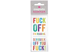 BRAINBOX CANDY Fuck Off I'm Reading Magnetic Bookmark
