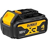 DEWALT Li-Ion battery 18V XR 5Ah with LED indicator, DCB184-XJ | Li-Ion 18V XR 5Ah battery with 3 LED charge indicator, integ