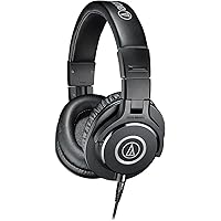 Audio-Technica M40x Cuffie professionali da studio per la registrazione in studio, i creatori, i DJ, i podcast e l'ascolto qu