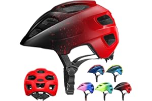Kinderhelm, RaMokey Kinder Fahrradhelm, Fahrradhelm Jungen, Fahrradhelm Mädchen, Kinderhelm ab 3 Jahre Helm mit Visier, Verstellbarer Kinder Fahrradhelm(48-54CM)
