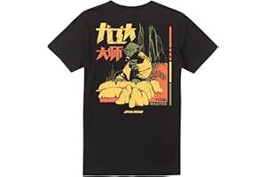 Cotton Soul Star Wars Yoda Japan Mens T Shirt, Black