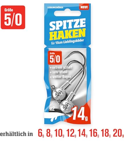 Ami Da Pesca SPRO Jighead HD Jig 90-3 - Teste Di Piombo Per Esca In Gomma, Misure Diverse - Foto 2