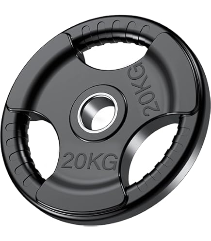 SKY LAND Olympic Weight Plates with Rubber Finish 2