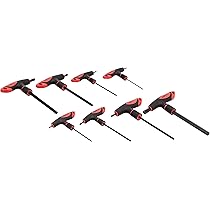 Set Chiavi Allen A T Con Testa Sferica | 3 Pezzi (4/5/6 Mm) | In Acciaio Vanadio | Per Bici E Meccanica - Foto 8