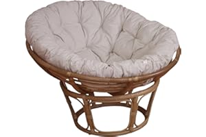 moebel direkt online Papasansessel, Durchmesser 100 cm Sessel mit Kissen