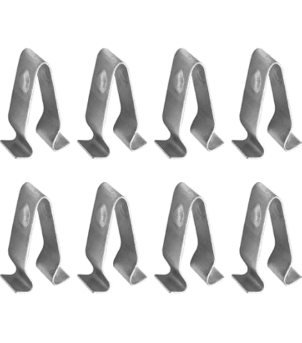 CARSO Metal Trim Clip Clam 22,3 Mm Compatible Con Volkswagen, Audi