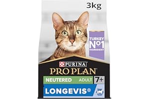 PRO PLAN Sterilised 7+ z LONGEVIS 3 KG - Karma dla kotów seniorów