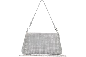 EVEOUT Abendhandtasche mit Strasssteinen Damen Kleine Clutches für Party Bankett Hochzeit Geldbörsen Weibliche Funkeln Umhängetasche