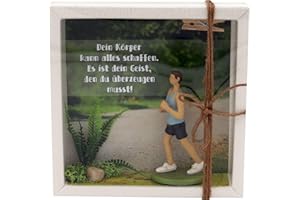 ZauberDeko Geldgeschenk Verpackung Sportstudio Fitness Sport Workout Sportschuhe Gutschein Jogging Laufen Mann