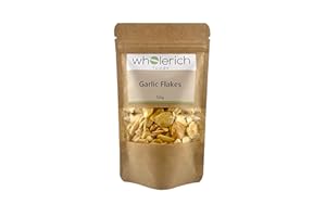 Garlic Flakes Sliced 50g - Wholerich Foods