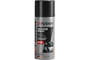 PROFUSION Lubricante de Silicona en Spray - Diseñado para Lubricación de Plástico Caucho Metal Vidrio y Otras Superficies - 450ml