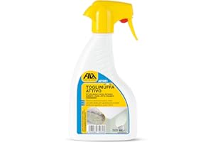 FILA Surface Care Solutions, ACTIVE1, Toglimuffa Attivo, Adatto come Antimuffa per Muri Interni e Doccia, Formato Spray Effetto Igienizzante
