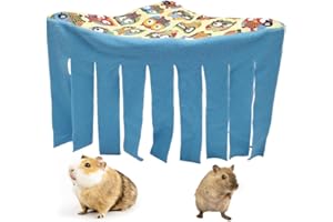 MIRKUZI Kleintierhängematten 1 Stück Kleintier-Verstecktuch, Meerschweinchen-Zubehör, Meerschweinchen-Hängematte, Meerschweinchen-Käfig-Zelt-Zubehör, Meerschweinchen-Haus-Dekorationszubehör