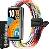Rongep [&Ouml;rg&uuml; Loop] Huawei Band 11/11 Pro ile Uyumlu Kordon Manyetik Tokalı Yumuşak ve Konforlu Huawei Band 11 Kordon Terletme