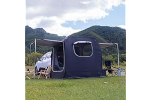 GLIVANTAD Tenda automatica per portellone posteriore auto, grande estensione posteriore per SUV, rivestimento di protezione UV, impermeabile, copertura portatile per bagagliaio, ideale per campeggio, berlina,