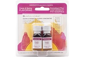 LORANN OILS Candy & Baking Flavoring .125oz 2/Pkg-Maple