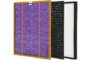 WuYan Lot de 3 filtres AC4141 AC4143 AC4144 pour Philips AC4072 AC4074 AC4083 AC4084 AC4085 AC4086 AC4014 ACP073