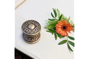 Antikas – Bouton De Porte en laiton antique Knauf gründer Temps – Bouton De Porte Laiton Poignée style Art Nouveau