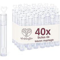 Tubes Bulles de Savon Personnalisés | Bulles Savon