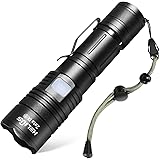 Rechargeable Led Torch Light Powerful Tactical Flashlights Super Bright LED 2500 Lumens 5 Modes Zoomable Waterproof Pocket Ha
